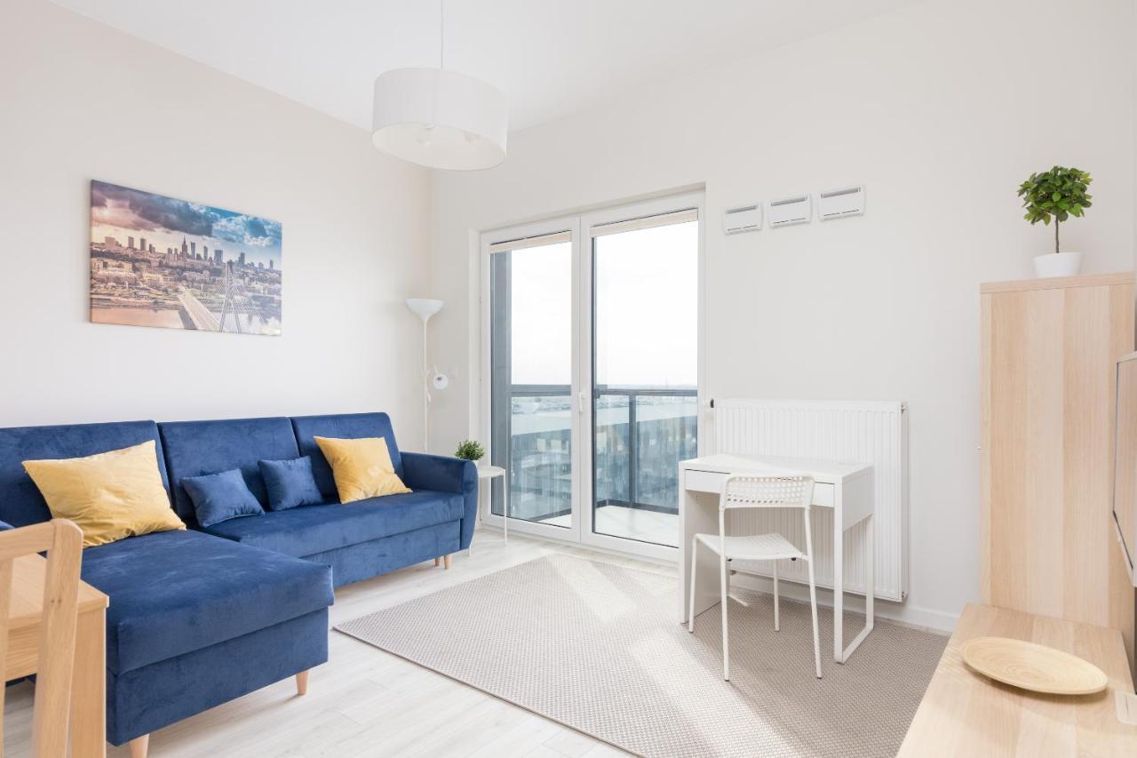 Wola Chic Blue Apartment Βαρσοβία Εξωτερικό φωτογραφία