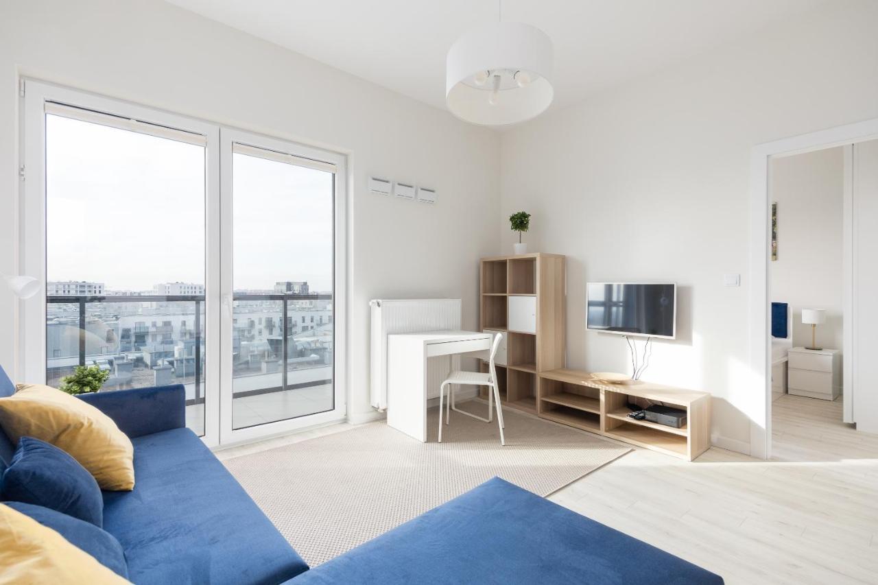 Wola Chic Blue Apartment Βαρσοβία Εξωτερικό φωτογραφία