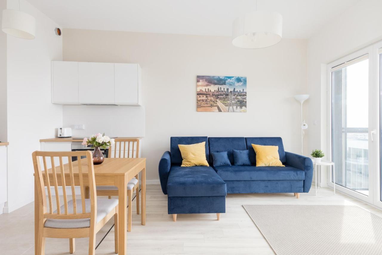 Wola Chic Blue Apartment Βαρσοβία Εξωτερικό φωτογραφία