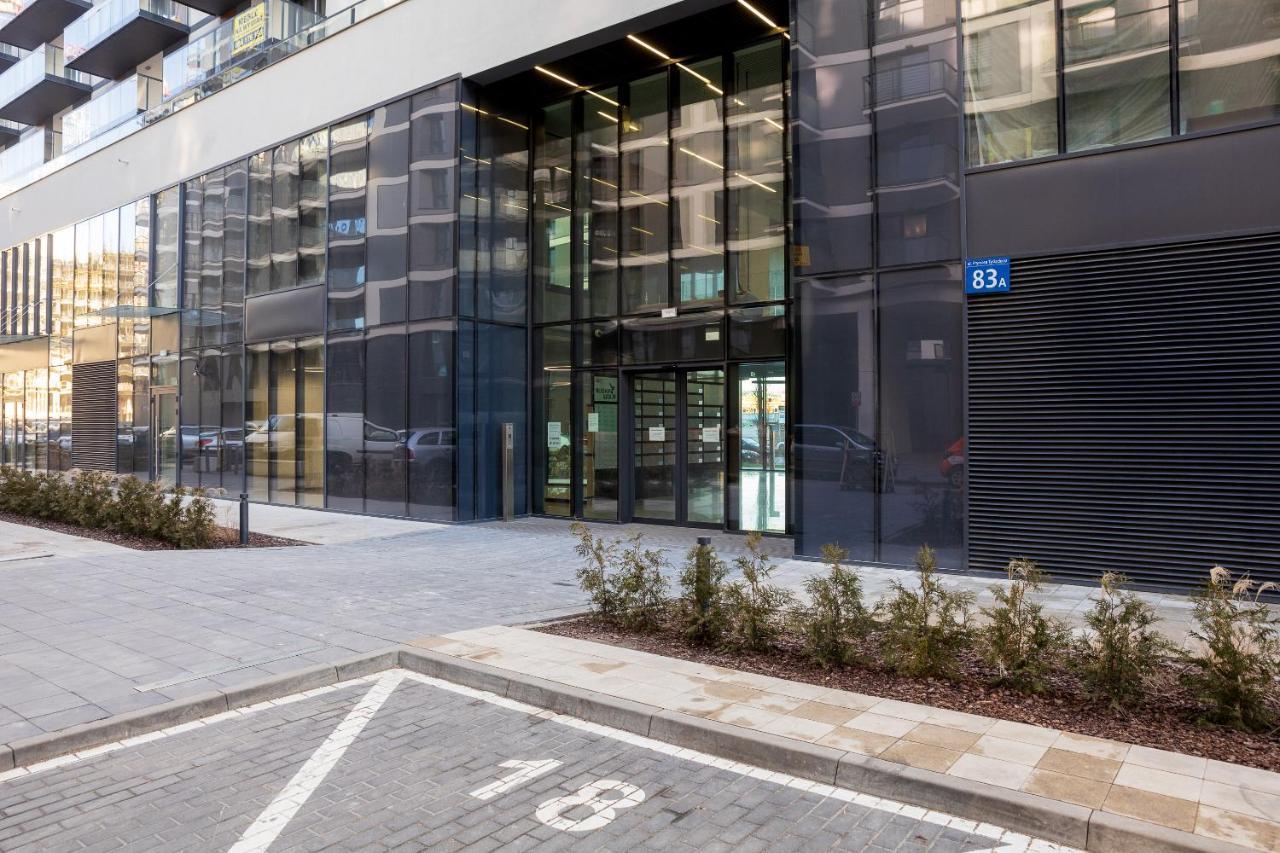 Wola Chic Blue Apartment Βαρσοβία Εξωτερικό φωτογραφία