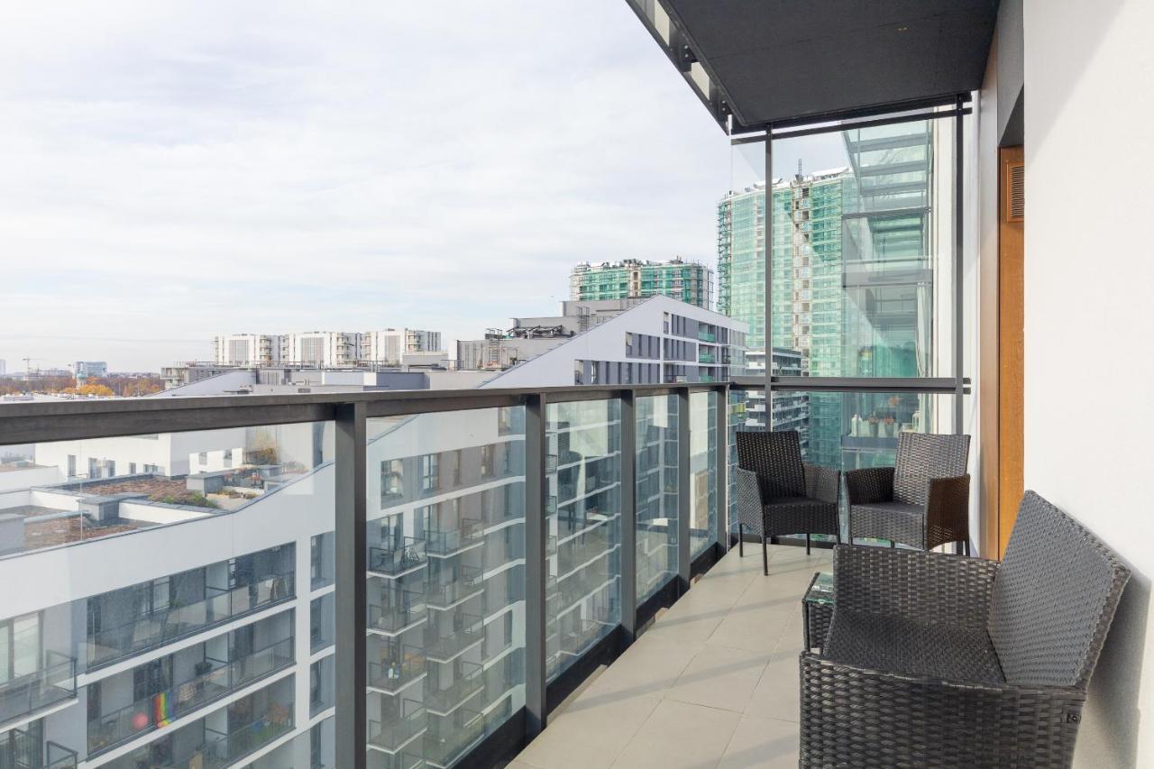 Wola Chic Blue Apartment Βαρσοβία Εξωτερικό φωτογραφία